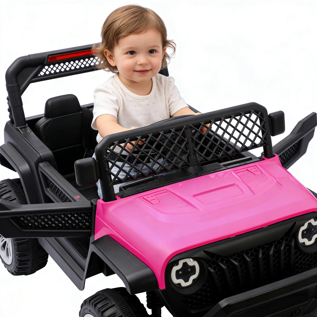 Auto Elettrica Bambini con Telecomando ¨C Minimal ¨C Rosso