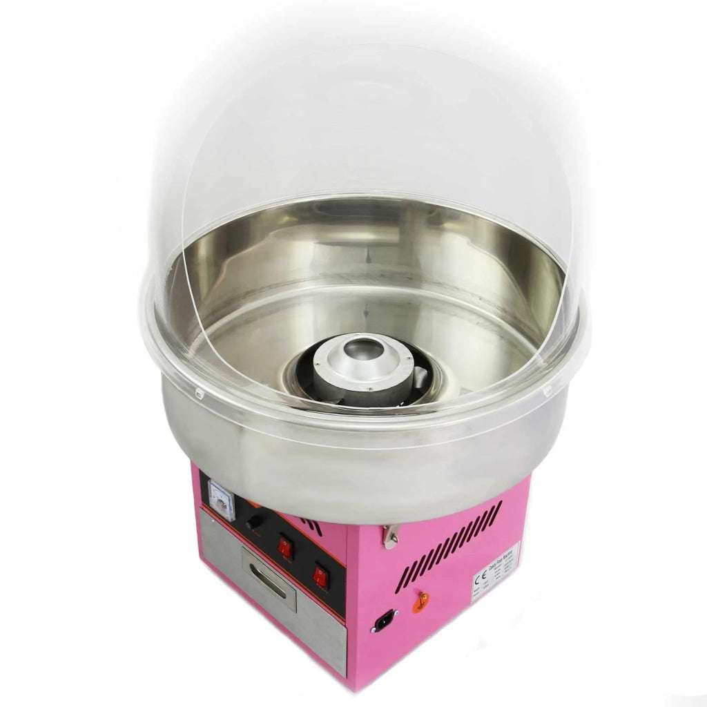 Cupola Acrilica per Macchina Zucchero Filato con Apertura Posteriore