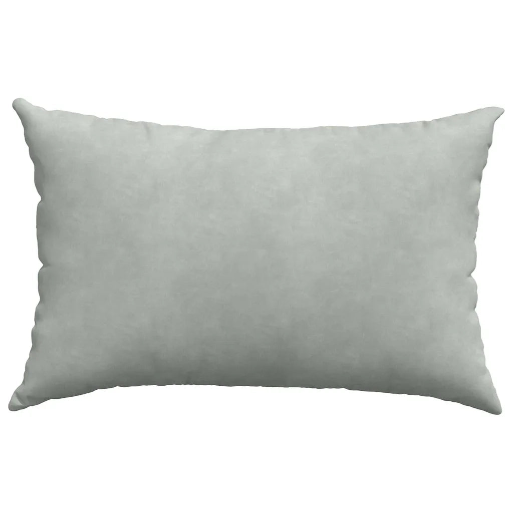 Cuscini da Divano 2 pcs Grigio chiaro 60 x 40 cm 42013670