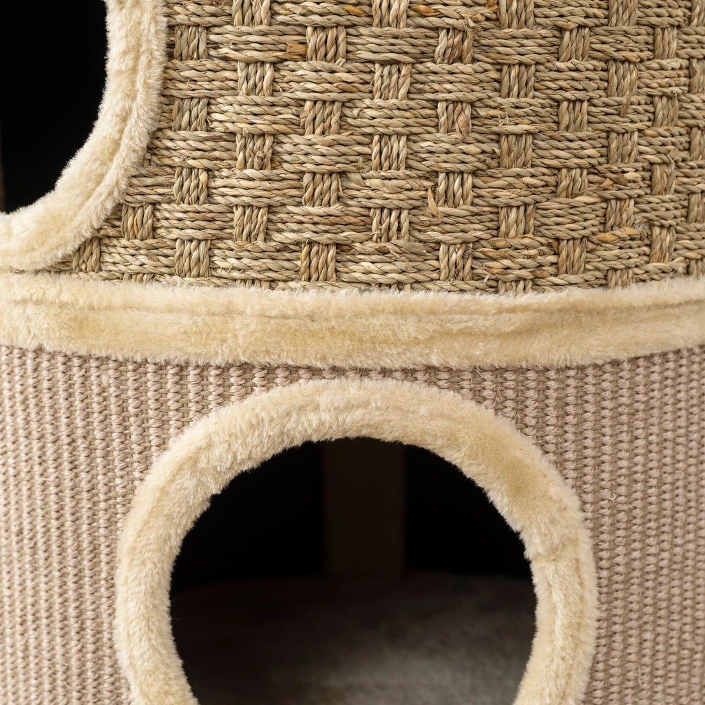 Albero per Gatti con Tiragraffi ¨C Minimal ¨C 45x45x79 cm