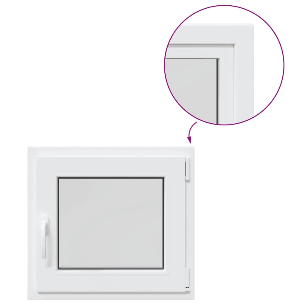 Finestra per Soffitta RISOR 55 x 50 cm PVC e Vetro 42047888