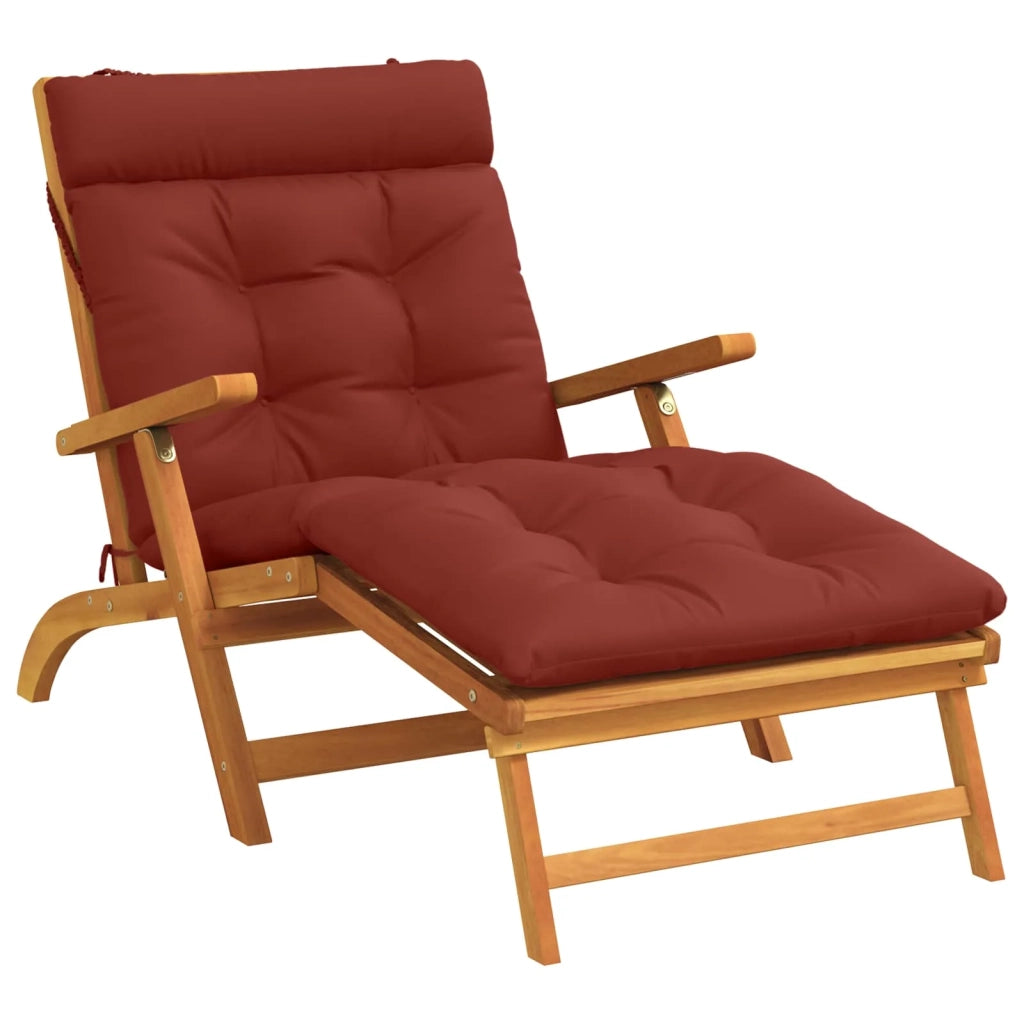 Cuscino per Lettino VIANEN 100% Poliestere Rosso 953946