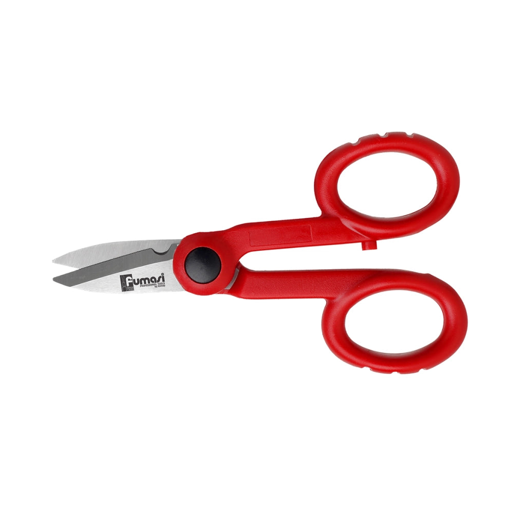 FORBICI PER ELETTRICISTI CON TAGLIACAVO- 145 mm- FUMA- pezzi 1