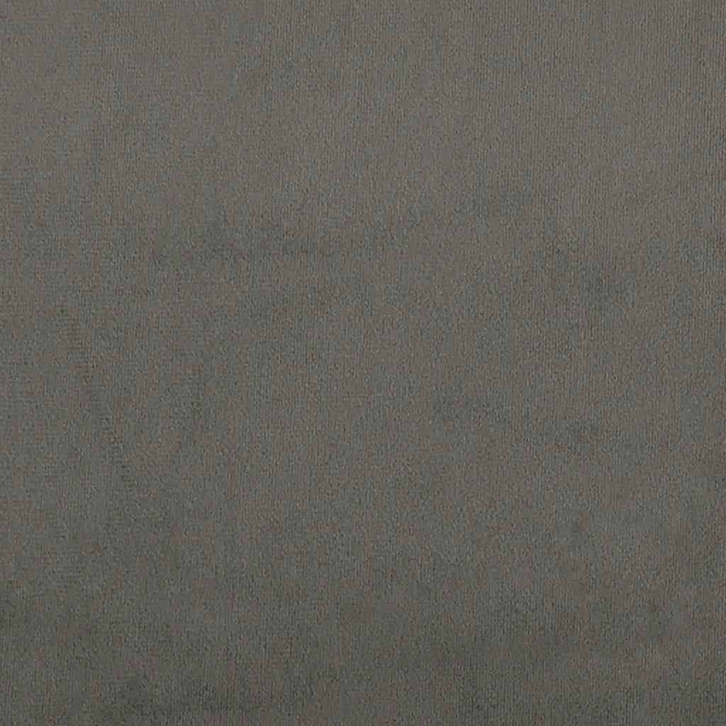 Testiera | Testata Grigio Scuro 144x5x78/88 cm in Velluto