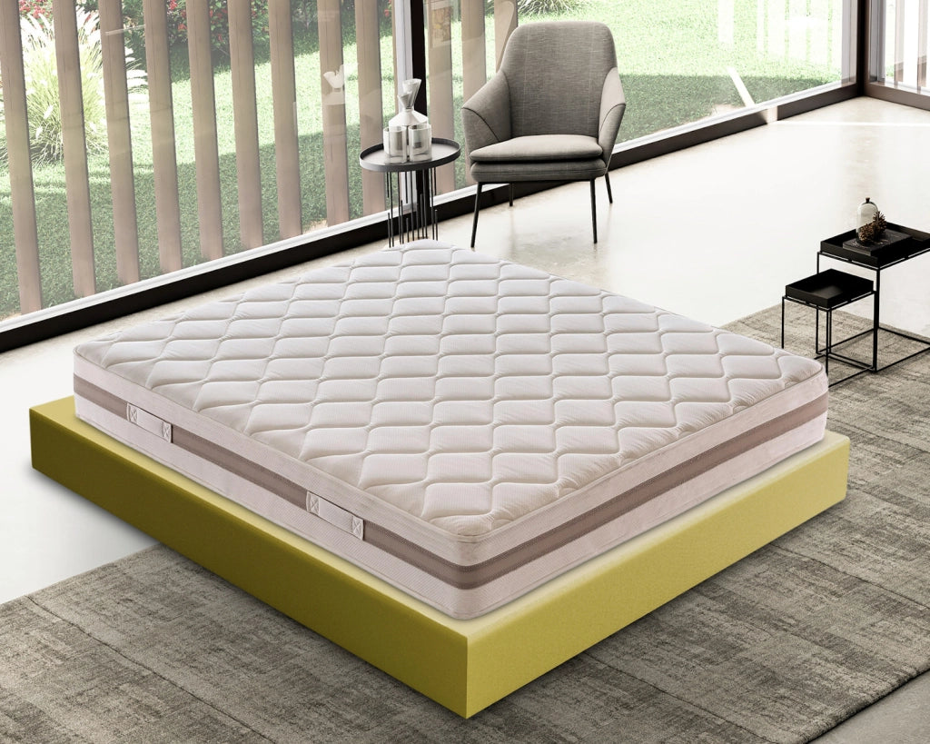 Materasso Piazza e Mezza 140x190 in Waterfoam  11 zone differenziate  Ortopedico