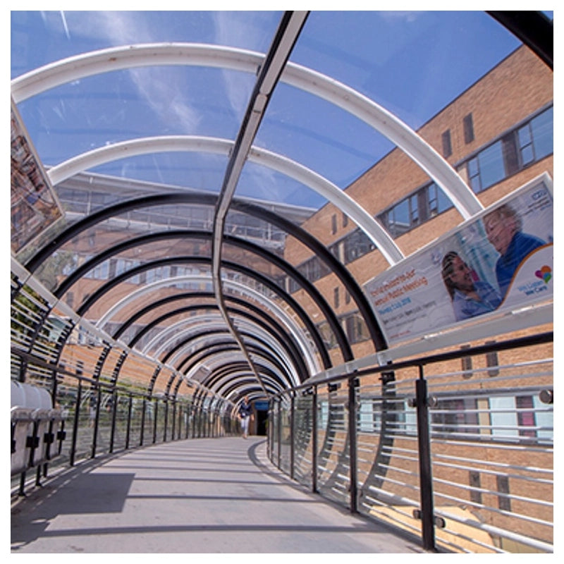 Lastra Policarbonato Compatto 3 mm Trasparente 683x980mm