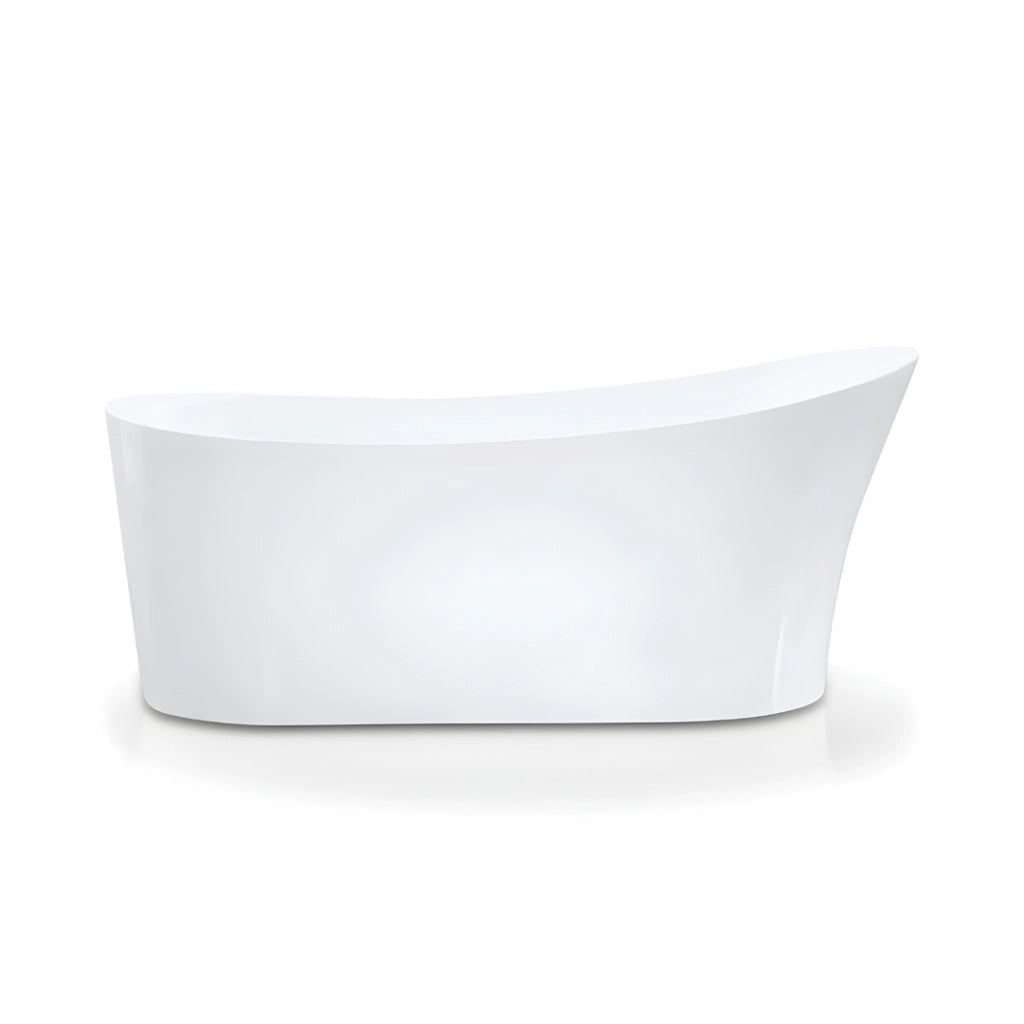 Vasca da bagno free standing bianca con piletta e troppopieno cm 170 *** confezione 1