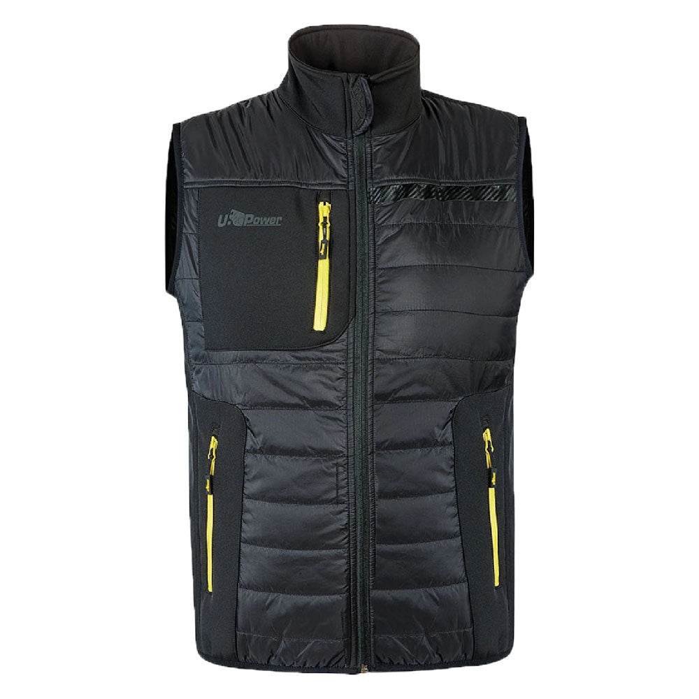Gilet Upower Wall Taglia l Black Carbon