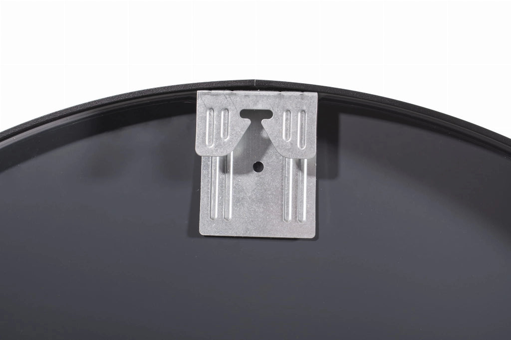 SPECCHIO Valora 70CM Cornice rotonda in metallo nero Stile scandinavo