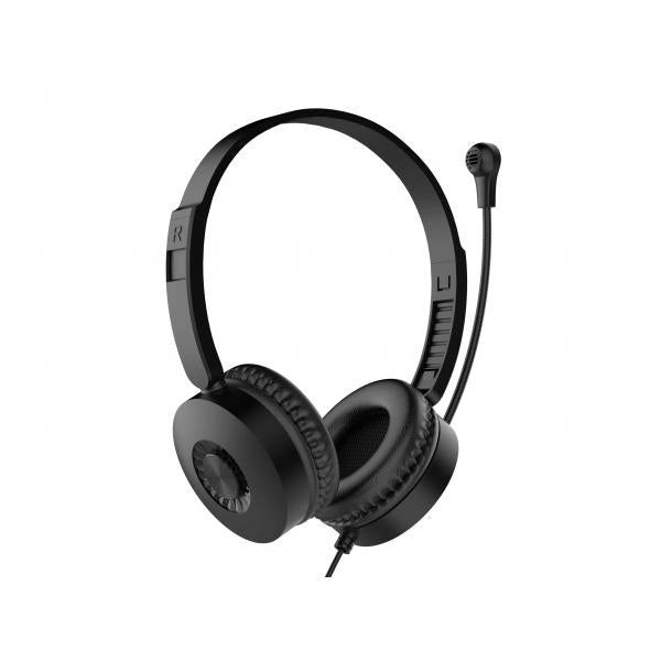 CUFFIA STEREO USB CON MICROFONO