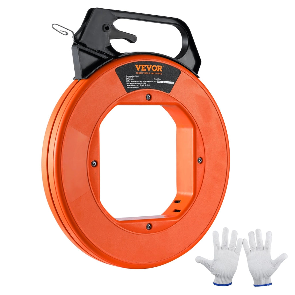 Estrattore per Filo Elettrico JLT-2 in Acciaio, 73,2 m, Diametro 3 mm, con Custodia in Plastica, Robusto e Pratico, per Bricolage