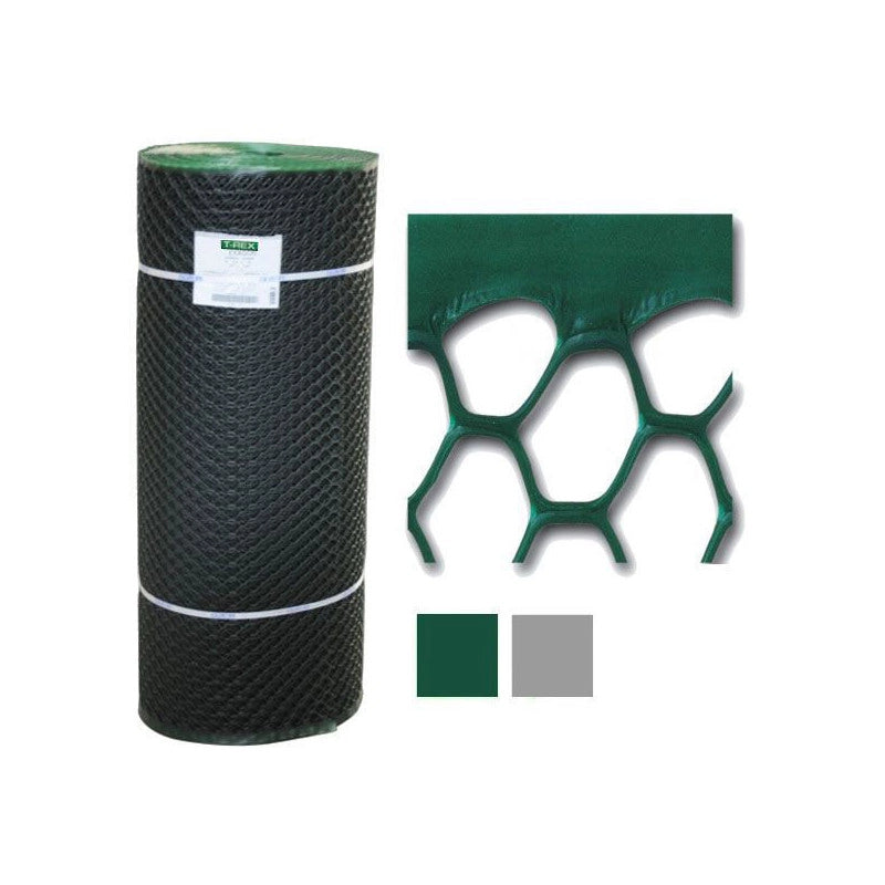 Rete Tuttapl Esag. H 100 M 50 Grigia Trex 09980