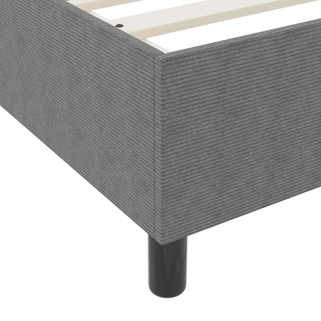 Struttura letto piattaforma Grigio chiaro 100 x 200 cm 3337392