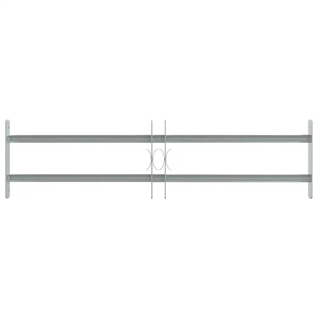Grate per Finestre Regolabili 2 Barre Trasversali 700-1050 mm 141380
