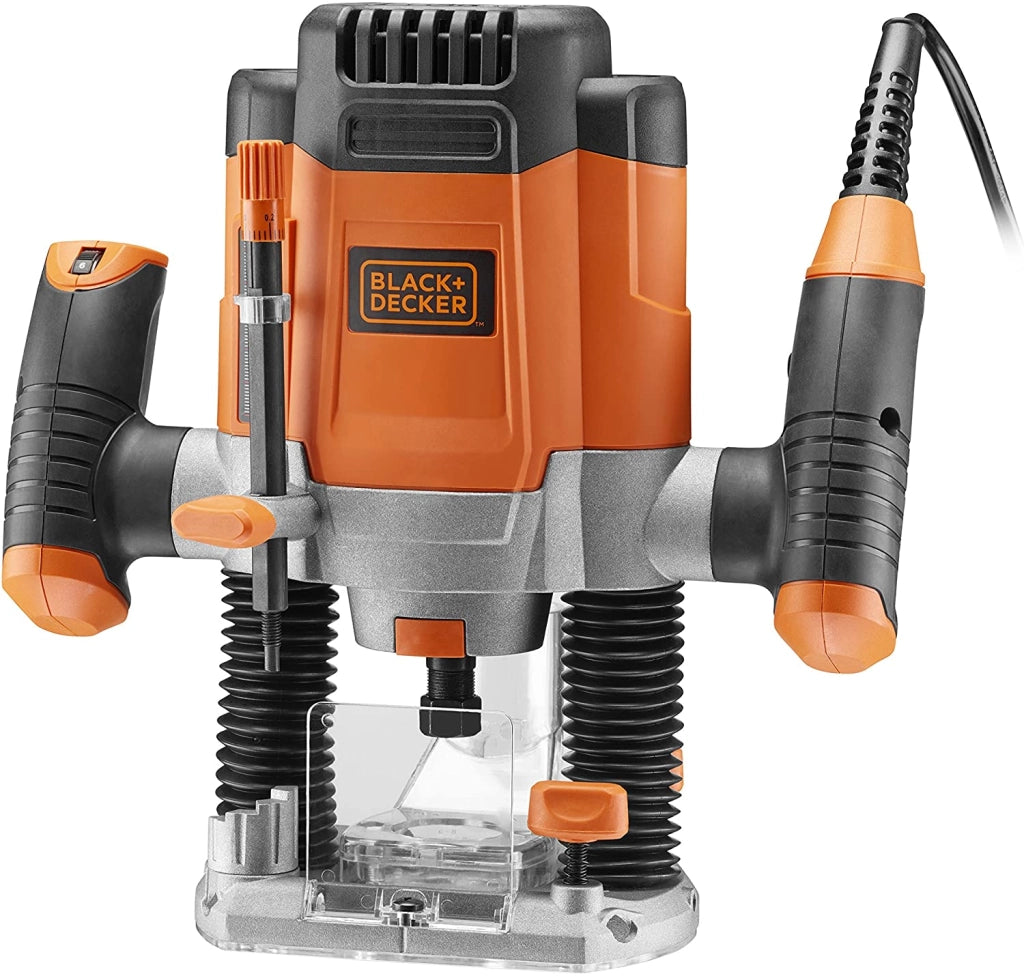 ELETTROFRESATRICE 1200W IN VALIGETTA CON 6 FRESE BLACK+DECKER
