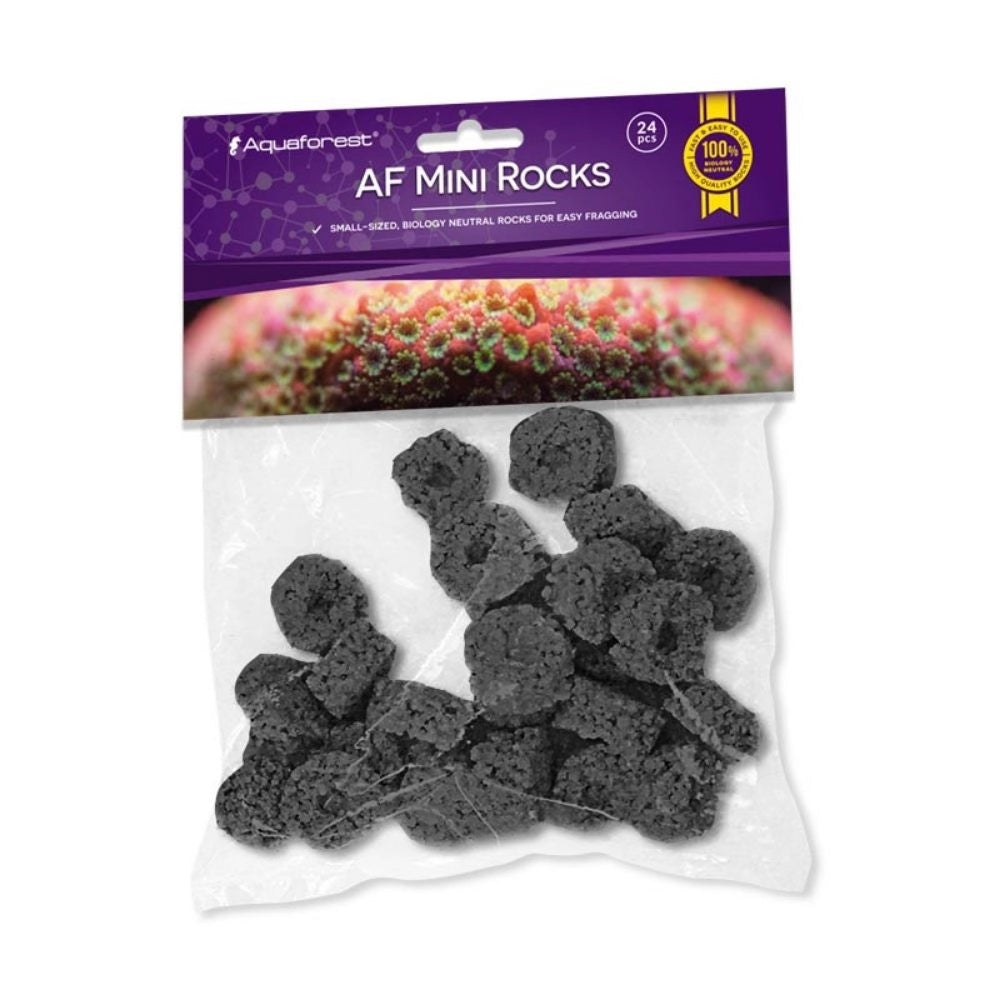 Aquaforest AF Mini Rocks 24pz vari colori Colore: Black