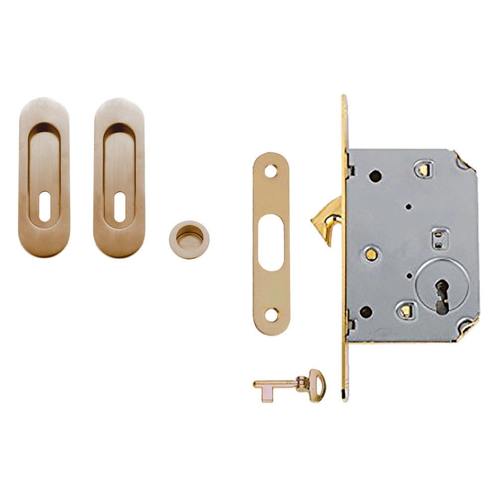 1cf kit per porte scorrevoli finitura cromo satinato codice 3005614 cod:ferx.3005614nlm