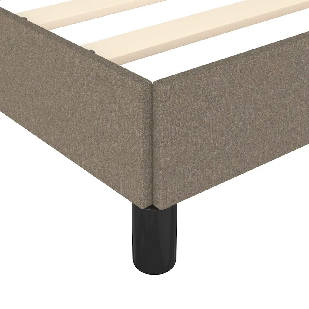 Giroletto senza Materasso Tortora 120x200 cm Tessuto 347054