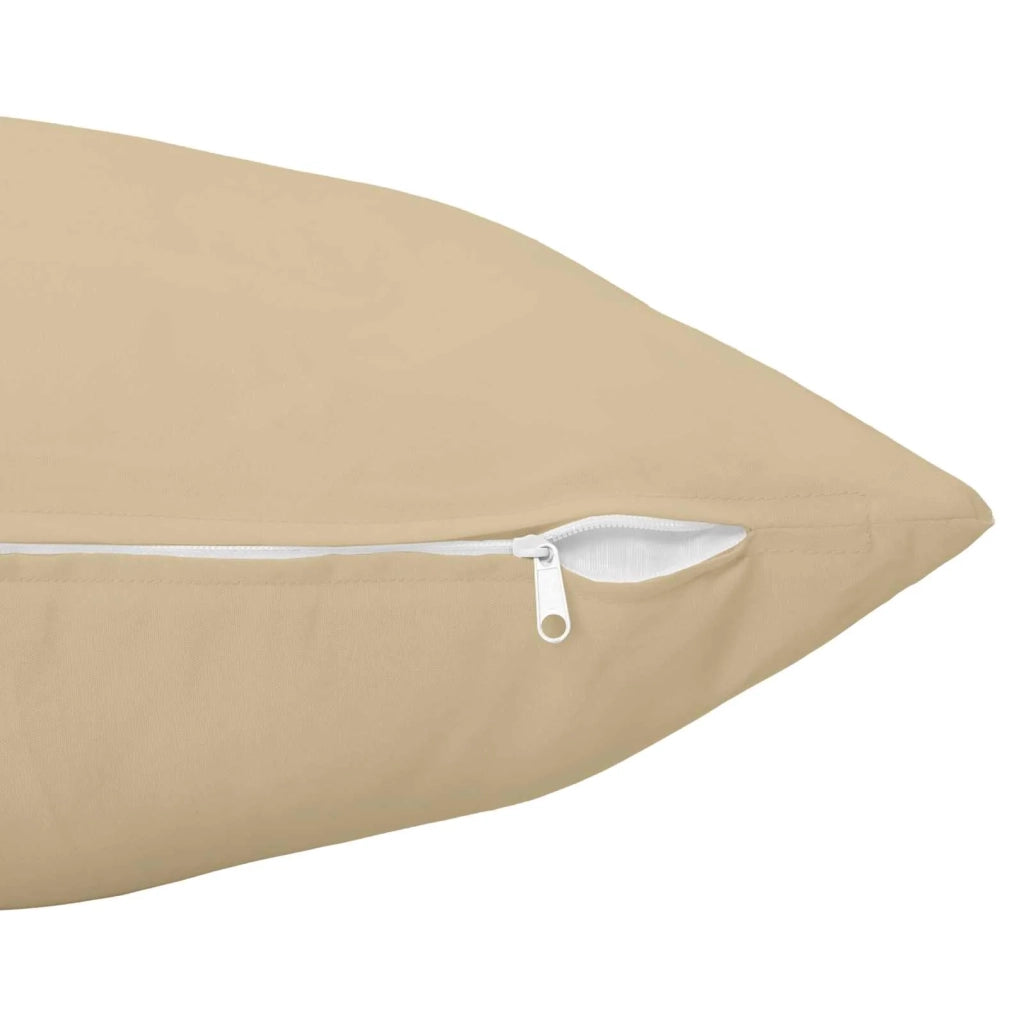 Cuscino con cuscino HEERLEN 2 pz Beige Poliestere 928415