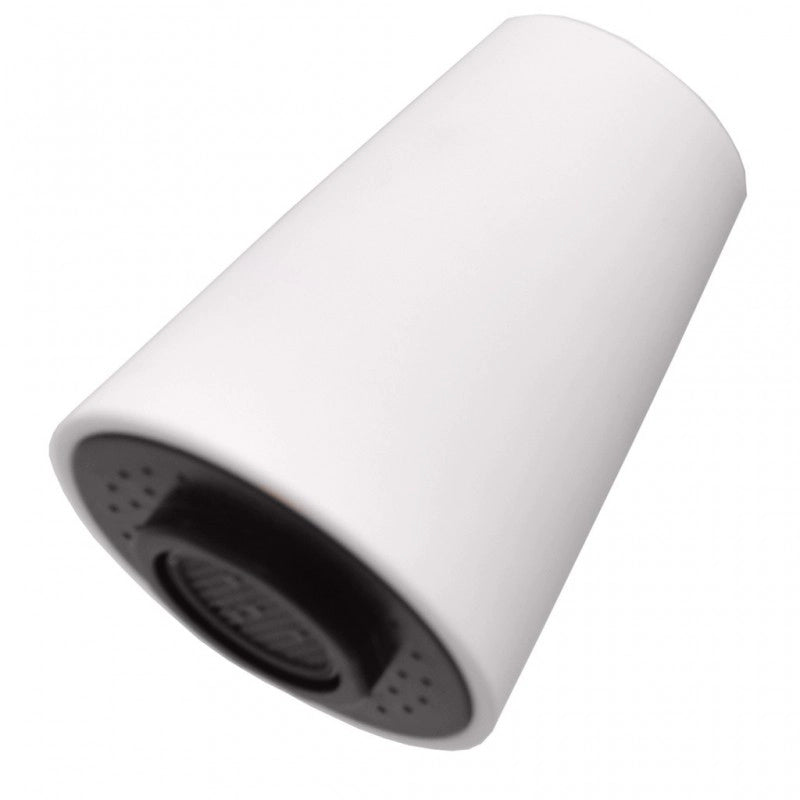 MORAVA RETRO miscelatore lavello flessibile in memory foam bianco