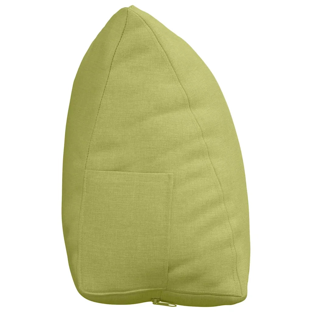 Cuscino per Schiena Verde chiaro 45 x 20 x 35 cm Tessuto 42015012