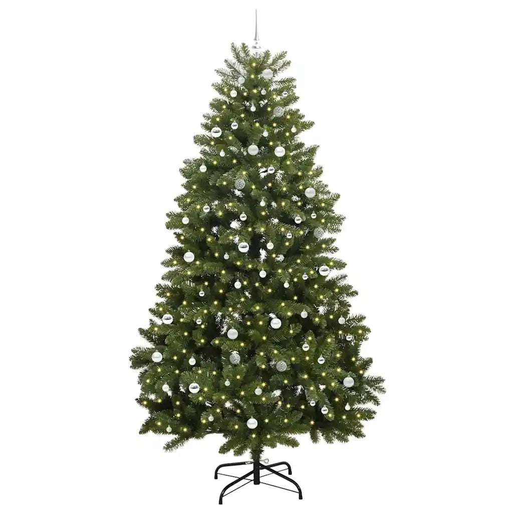 Albero di Natale artificiale Verde 270 cm PVC e Metallo