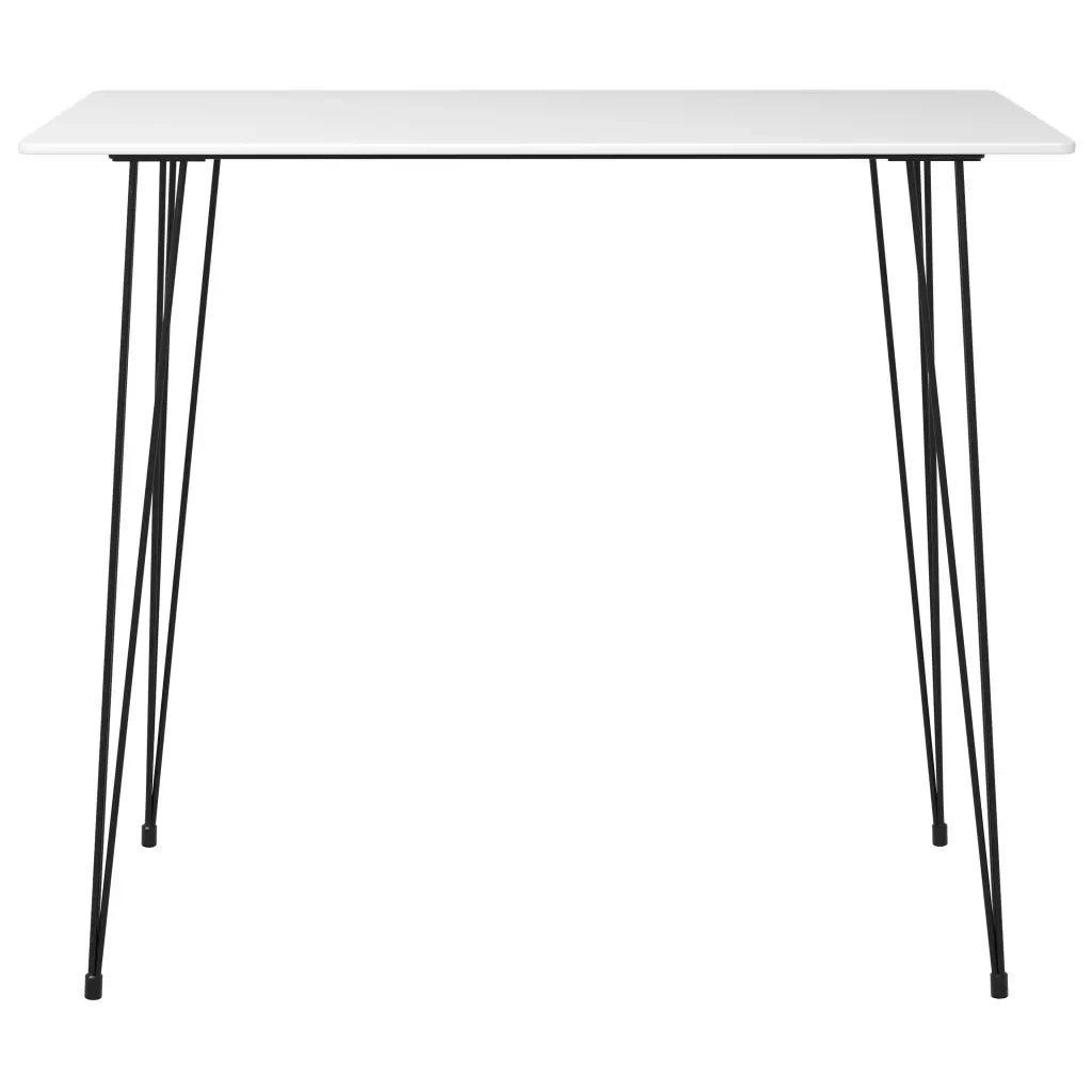 Set da Bar 7 pz Bianco e Grigio 3057422