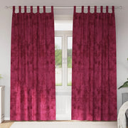 Tende in Velluto 2 pcs Rosso vino 245 x 140 cm Velluto 4107716