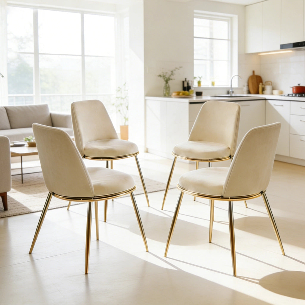 Set Tavolo da Pranzo con 4 Sedie ¨C Xylo ¨C Set 5 Pezzi