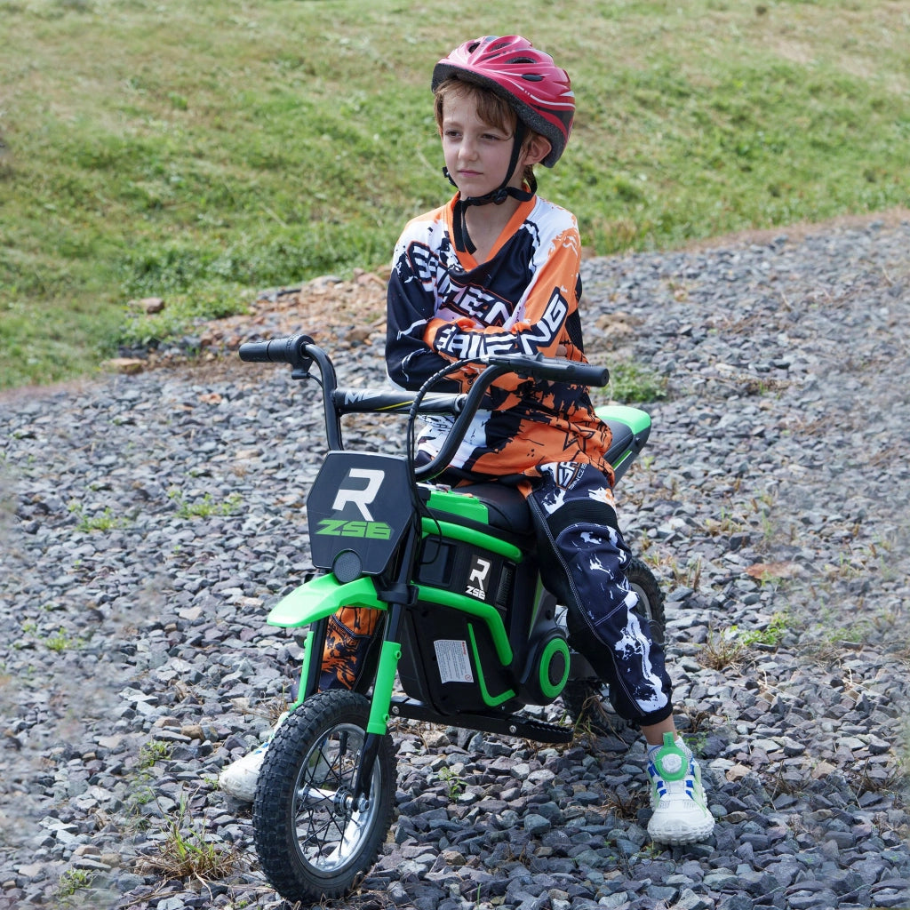 Moto elettrica per bambini ¨C Minimal ¨C 12'' verde