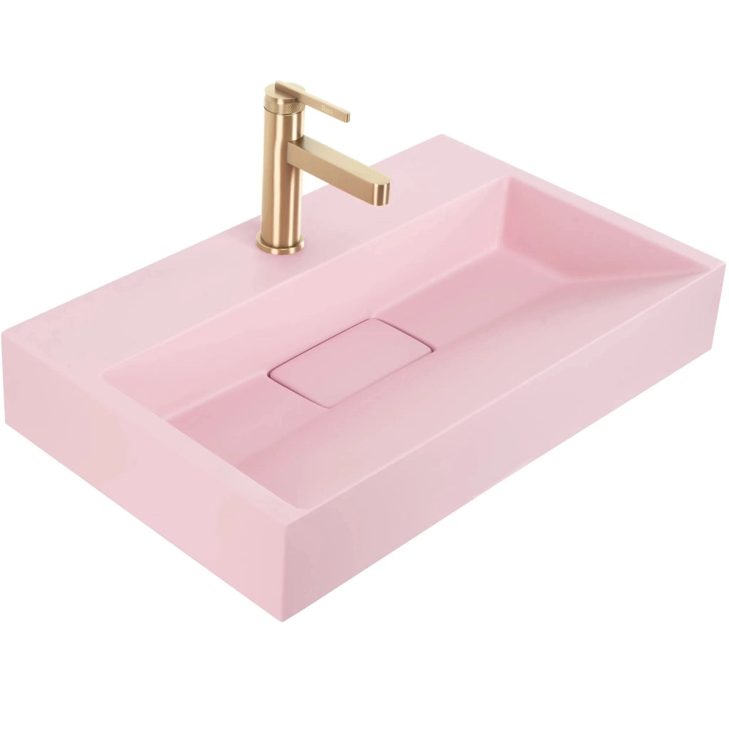 Lavabo In Conglomerato Goya Pink 50cm