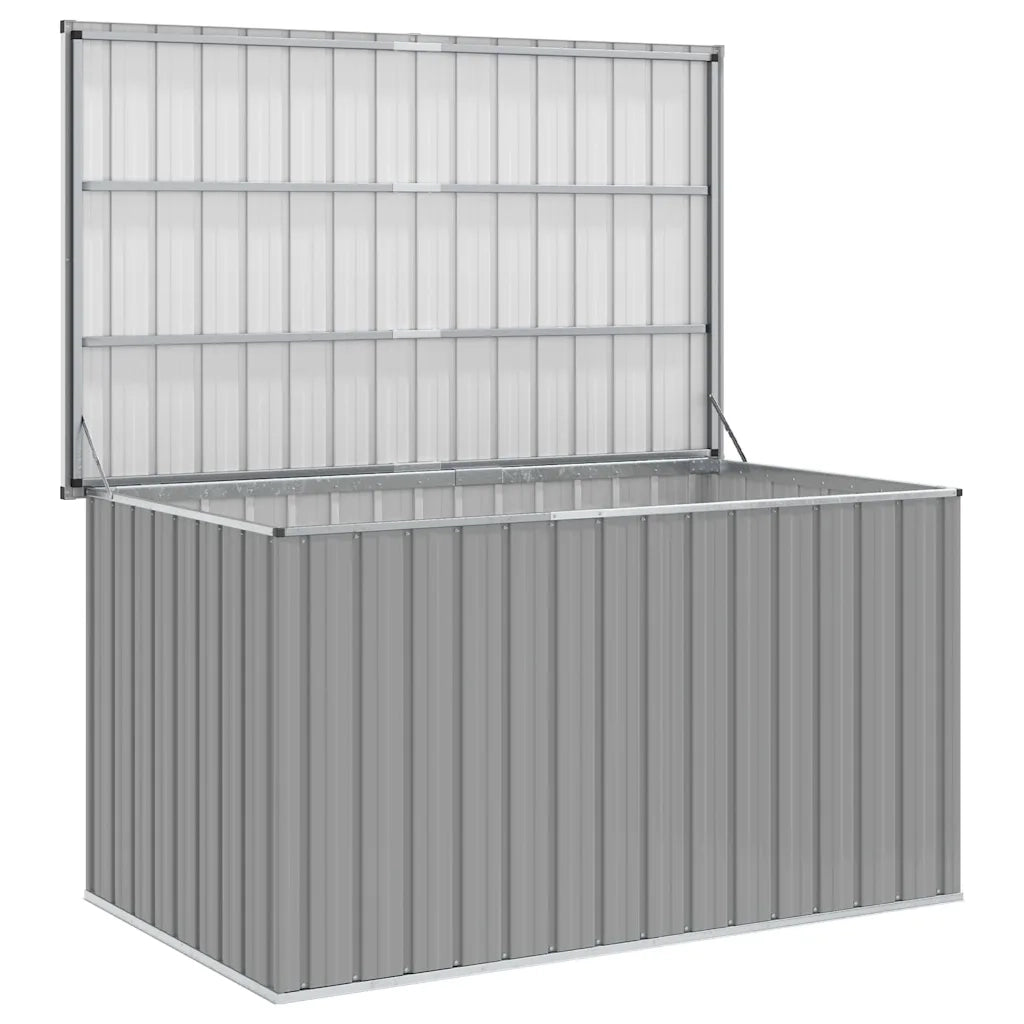 Baule da Giardino Grigio 171x99x93 cm 46270