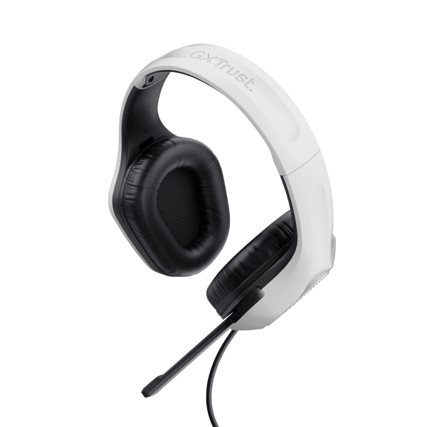 CUFFIE GAMING GXT415W ZIROX LED WHITE