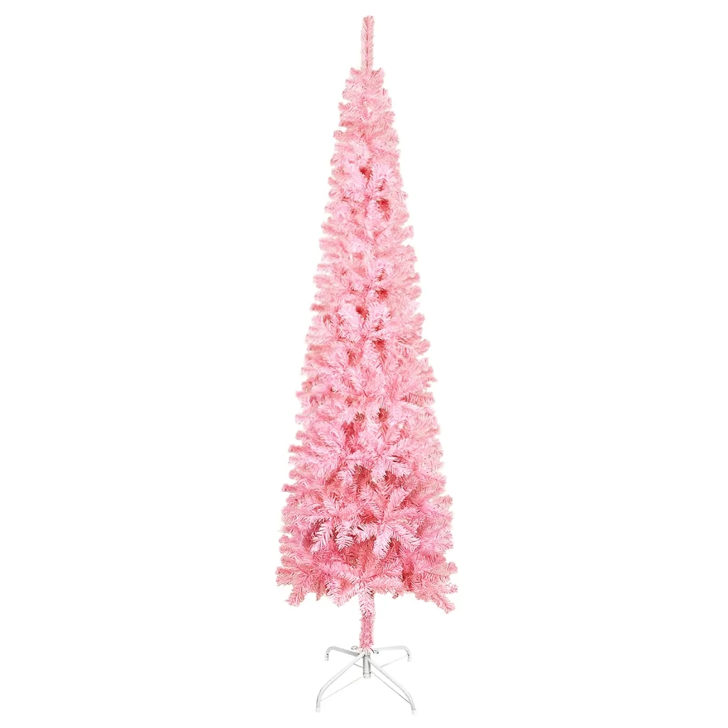 Albero di Natale Sottile Rosa 120 cm 329212