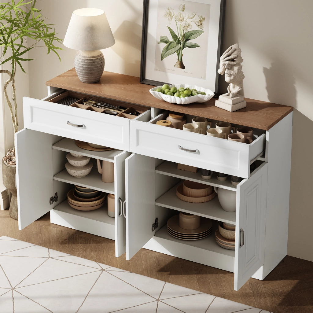 Credenza con Ripiani ¨C Xylo ¨C Legno Naturale