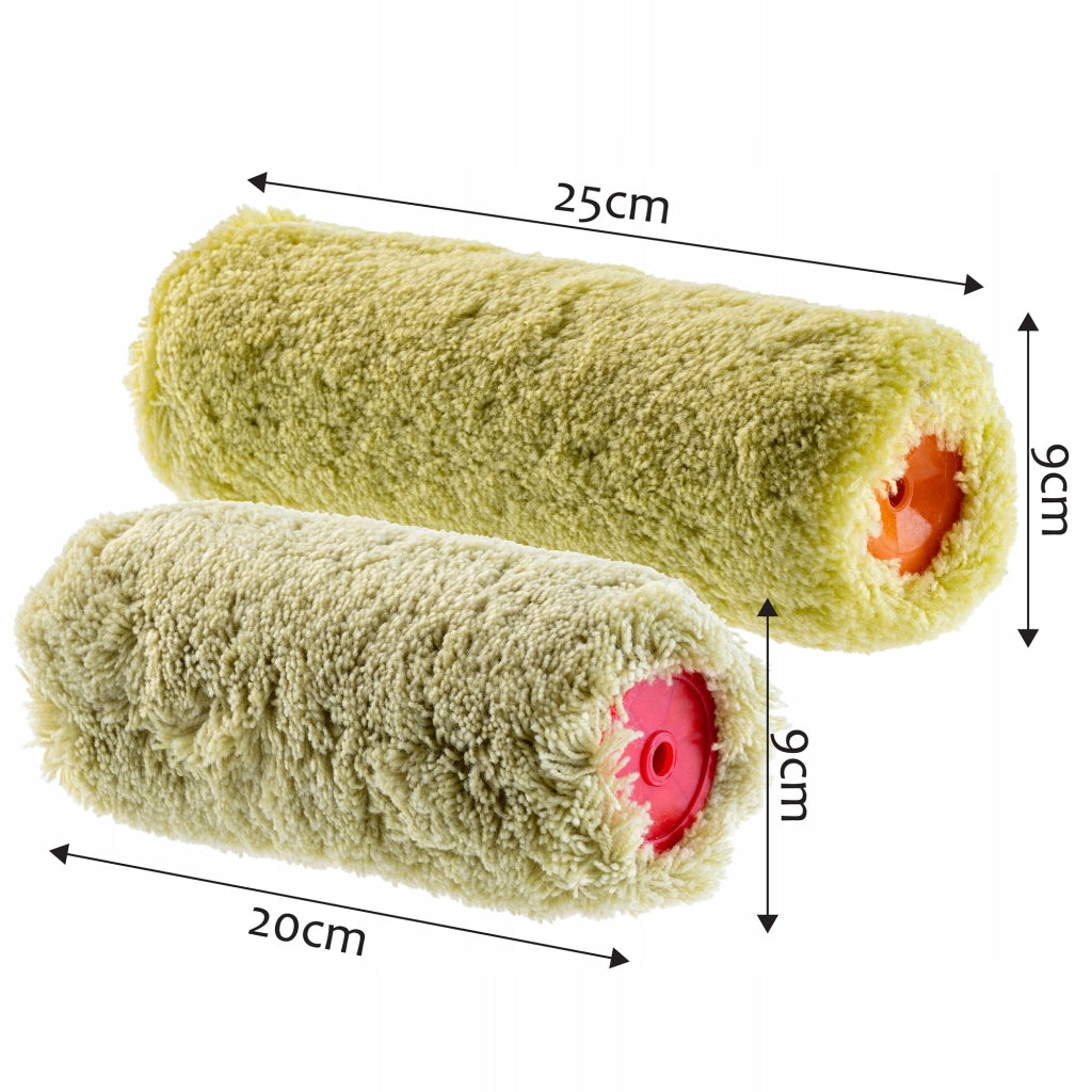 Set di 4 rulli di ricambio per pittura KADAX da 25/20 cm