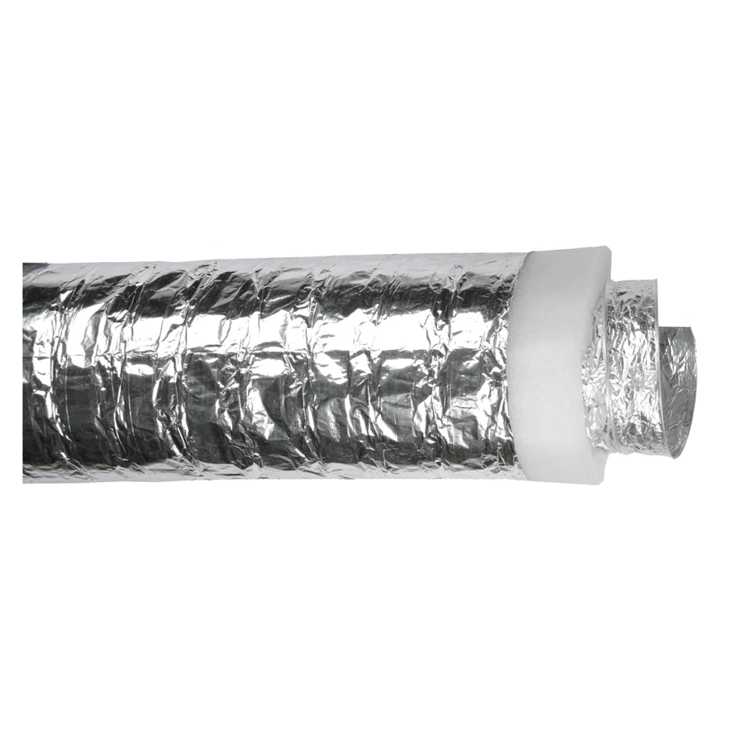 CONDOTTO FLESSIBILE IN AL/PET/AL CON RIVESTIMENTO TERMOISOLANTE- 127- BROF- metri 10