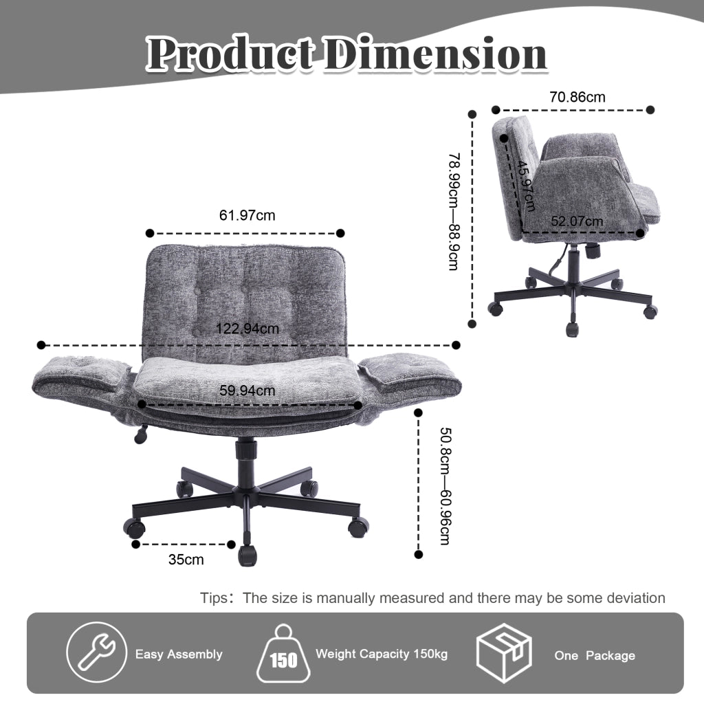 Sedia da ufficio ¨C Xylo ¨C Grigio scuro