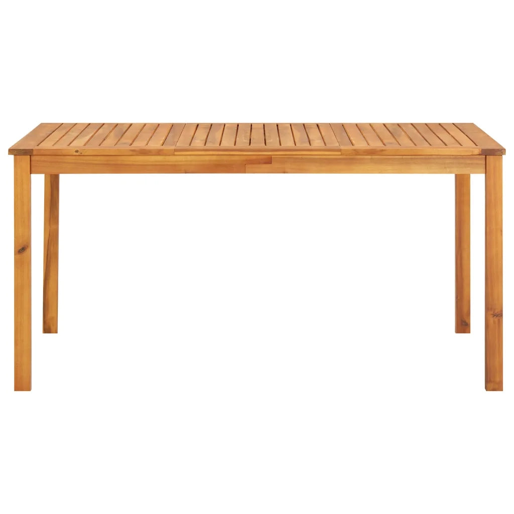 Set da Pranzo per Esterni 3pz con Cuscini Legno Massello Acacia 3120457