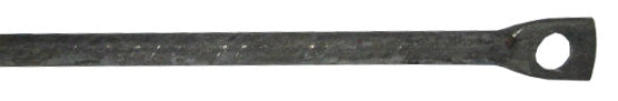 FERRO CREMONESE TONDO C/FORO D 6 MM H 160 CM- 25,0 pz