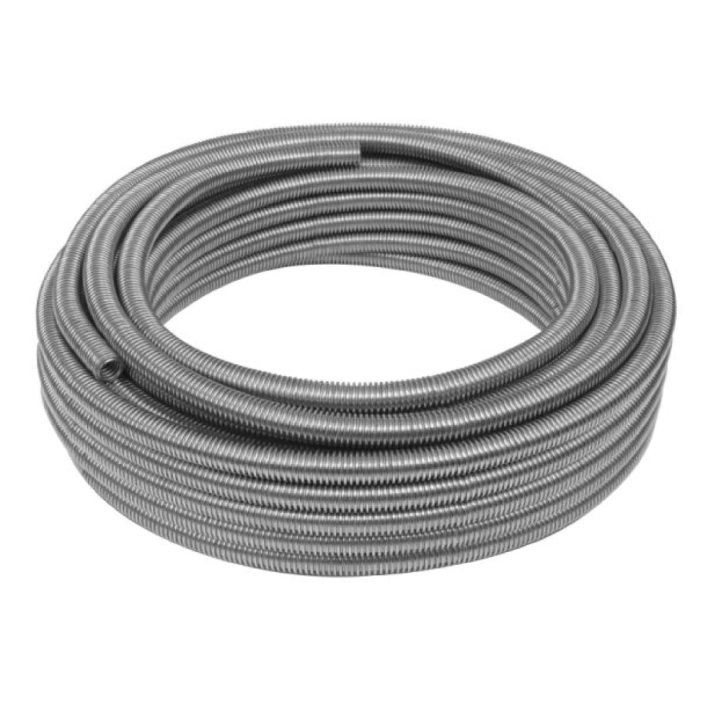 TUBO FLESSIBILE CORRUGATO IN ACCIAIO INOX - ø12 1/2-10 MT