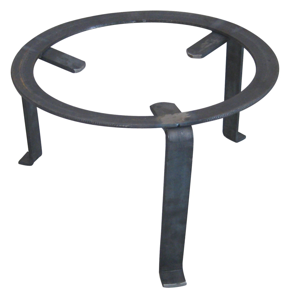 Treppiedi in ferro per camino diametro 35 cm supporto resistente per pentole e braci
