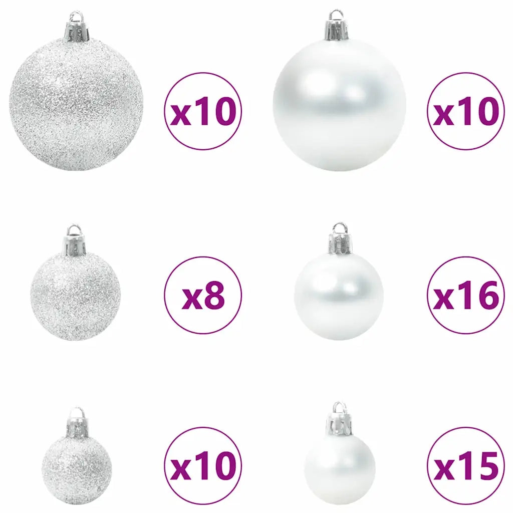 Albero di Natale artificiale Verde 270 cm PVC e Metallo