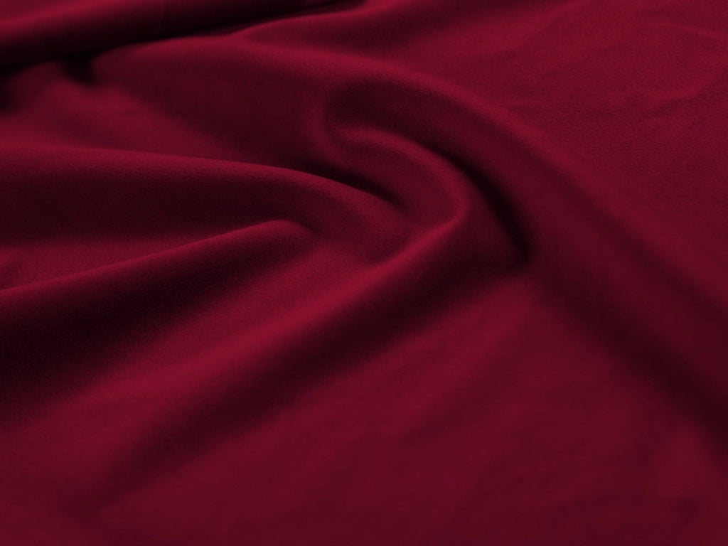 Cosmopolitan Design - Divano angolare sinistro "Bali" 5 posti in velluto rosso 