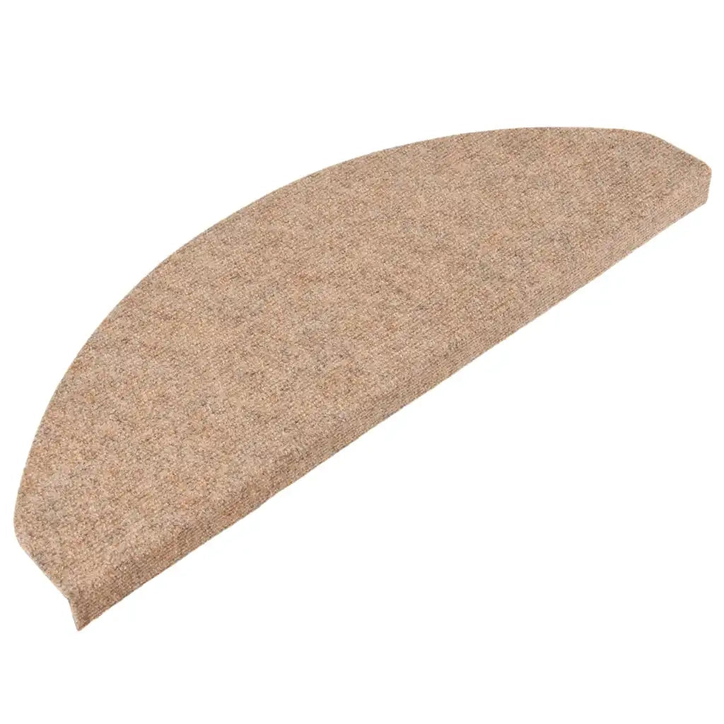 Tappetini Autoadesivi per Scale 10 pz | Gradini per Scale Beige 65x22,5x3,5 cm