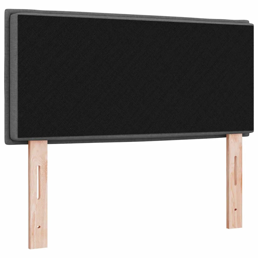 Testiera | Testata Grigio scuro 90 cm Tessuto
