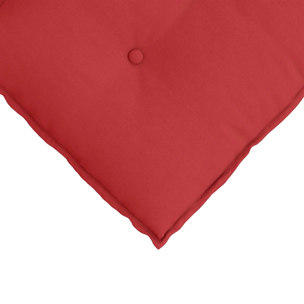 Cuscino per Schiena Rosso 60 x 19 x 50 cm Tessuto 42014670