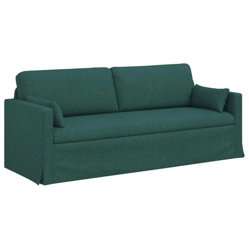 Divano Verde Scuro 198 x 78 x 80 cm Tessuto 42024372