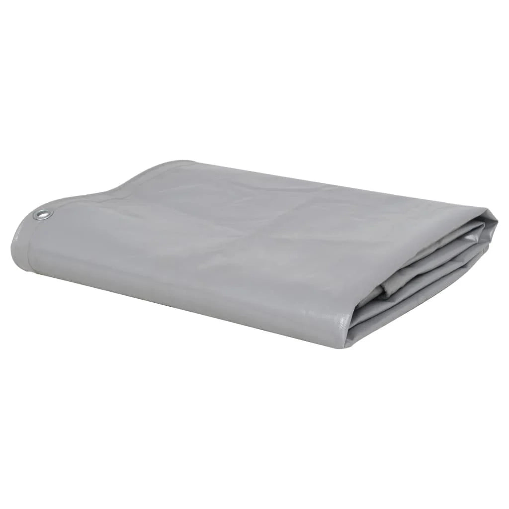 Telone multiuso e resistente 650 g/m² 5 x 6 m grigio 02_0002182