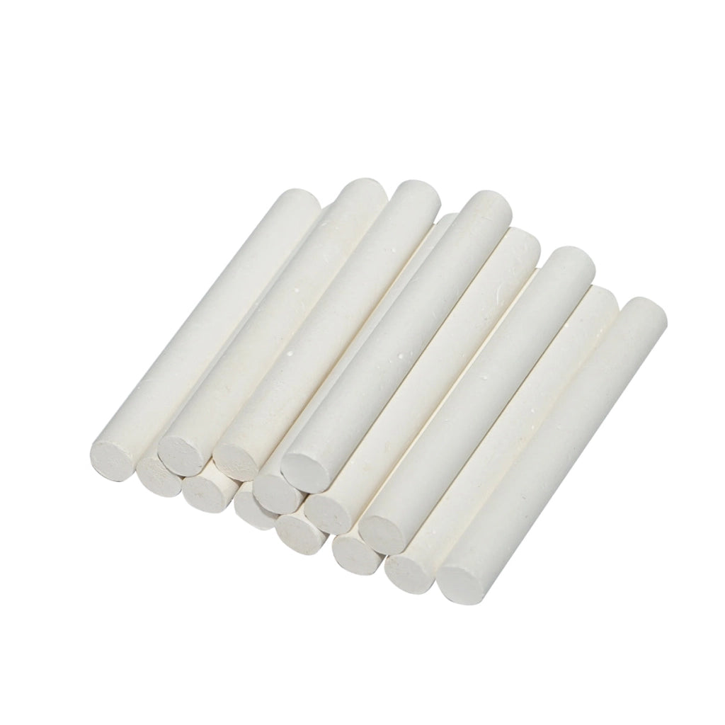 Gesso bianco rotondo 80x10mm, 100 pezzi/scatola